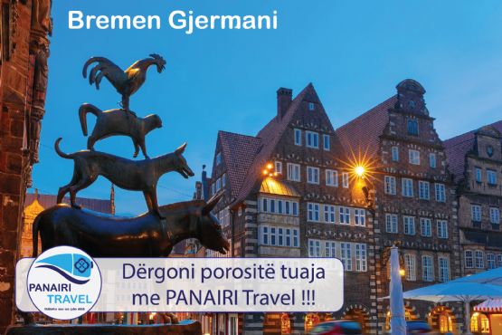 Bileta me linja toksore Tirane Bremen Tirane me PANAIRI TRAVEL GJERMANI